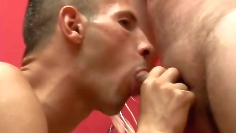 Spanish blonde girl's wet pussy is in arow