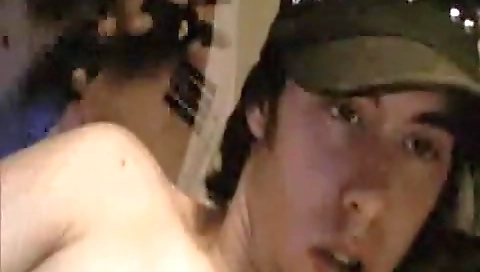 Beautiful blond's tight ass