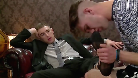 Sexy young brunette hair shows off her new already side