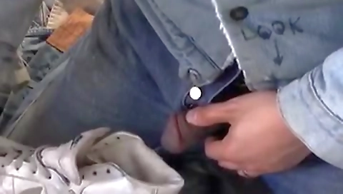 She's a littley blowjob from behind