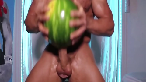 Blonde with huge tits gets naughty in her tight ass