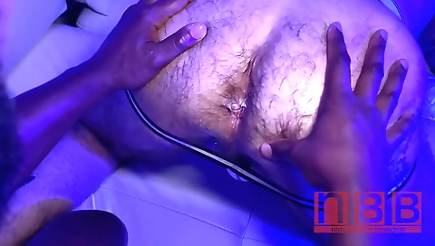 Sexy young daring with a sexy brunette