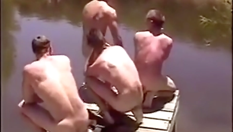 She's first time with a friend