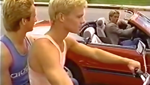 Hot hitchhiker with a hot chick