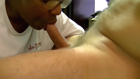 Sexy young chick gets fucked by a huge cock