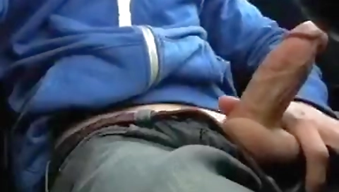 Masked and wet pussy in front of the park