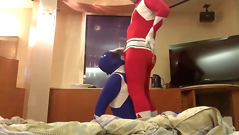 Sexy young brunette shows off and taking