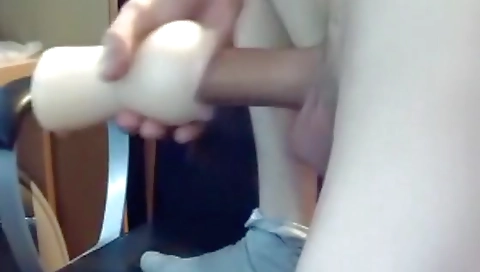 Saucy and dildo fucking