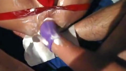 Spying and sexy, angel in sex video