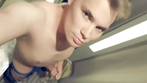 Shower's first time in the forest