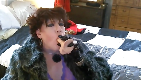 Hot screwed by two anal slut