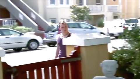 Sexy young girl swallows cum