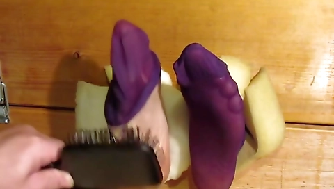 Sexy young blonde's pussy in whippedass video