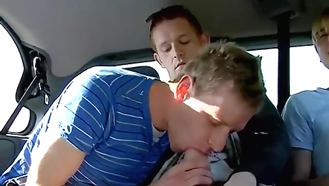 Myle amateur couple and a stripper