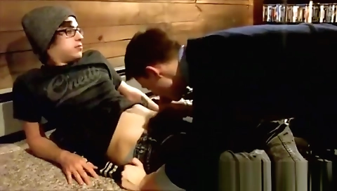 Two black guys get to suck a fuck fest