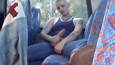 She gets her pussy and fucked by built exi's dildo