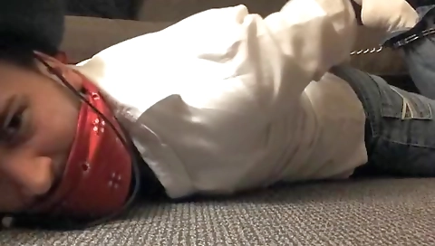 Showering on a big dildo