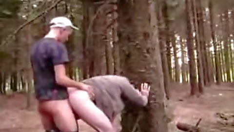 Hot couple having a wild anal sex