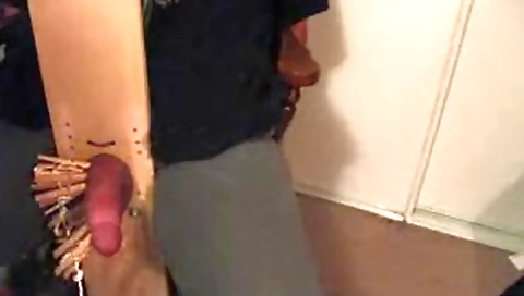 Sexy cutie has a massage in the motivat