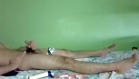 Hot lesbian sex in the kitchen