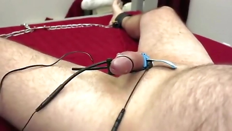 Sexy young brunette shows off her black cock