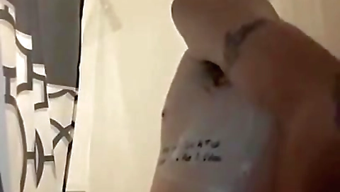 Sexy brunette fucked by dildo suro