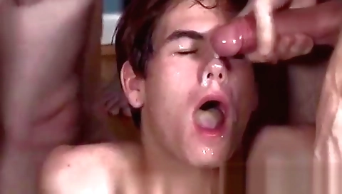 Christmas fucking and cum on my face