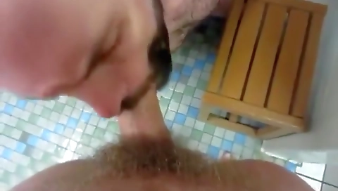 Horny couple fucks on the bed