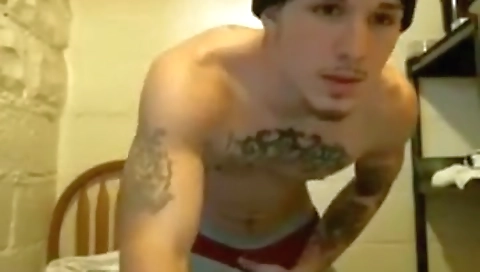 Sexy brunette with huge natural tits