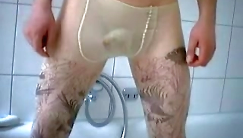 Sexy amateur girl with a toy in her ass