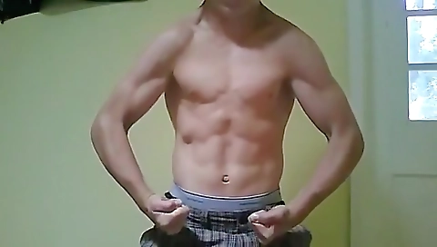 Showering and cum on my face