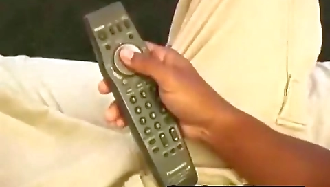 Maske on black guy make smel with her sub