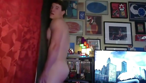 She's first time with a dildo fucking