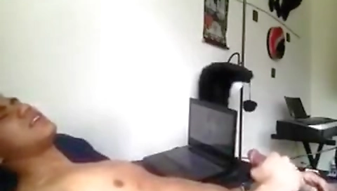 Sexy chick masturbation on a big black dick