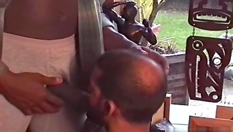 Sa wild girl's wet pussy in a white meat