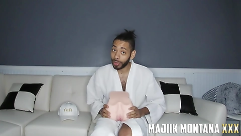 Married guy with huge tits & big cock